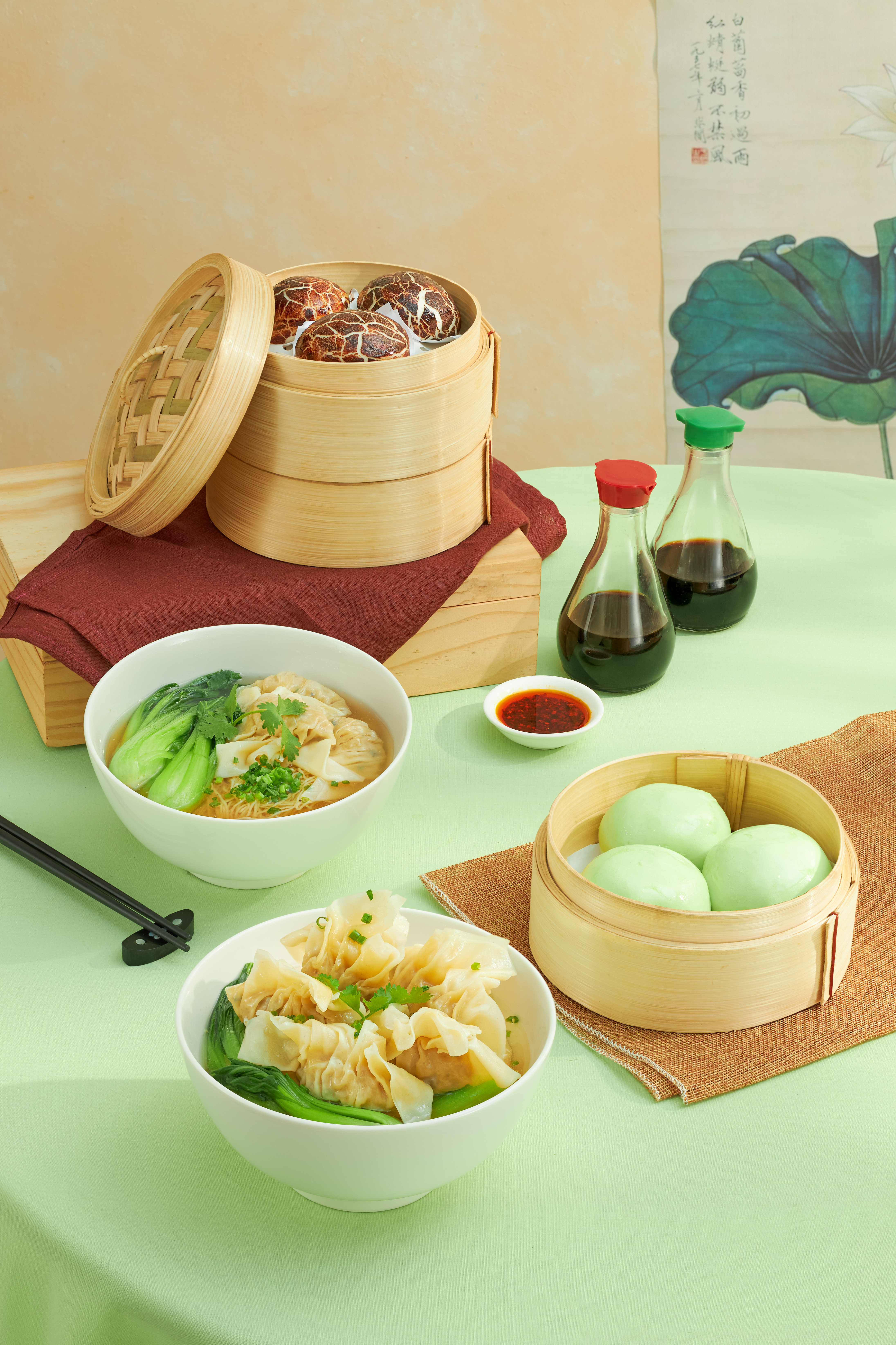 Món chay Trung Hoa: Menu Bánh bao