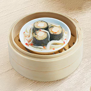 Cua Cuộn Rong Biển